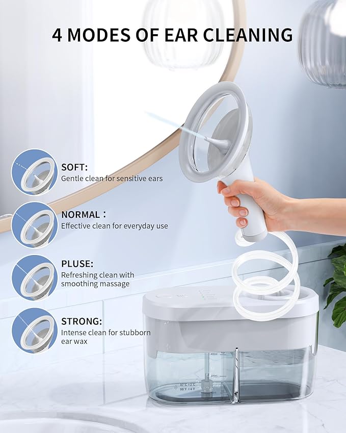 Advanced Water Powered Ear Wax Flushing Kit