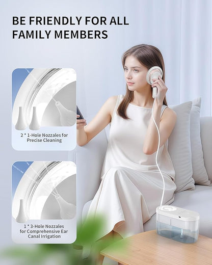 Advanced Water Powered Ear Wax Flushing Kit